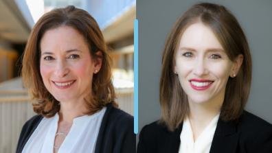 Jennifer Klein (left) and Rach Vogelstein (right)