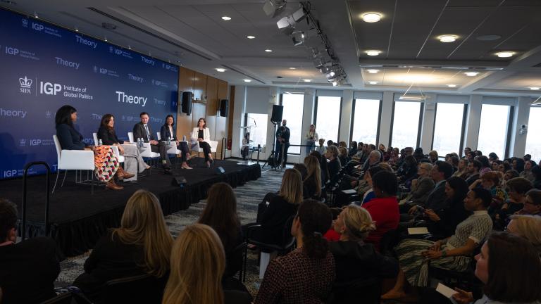 Institute of Global Politics Women's Initiative launch