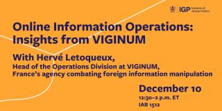 VIGINUM event graphic