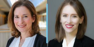 Jennifer Klein (left) and Rach Vogelstein (right)